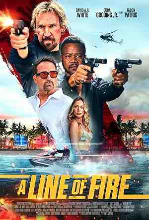 A Line of Fire (2025) vj ice p David A.R. White